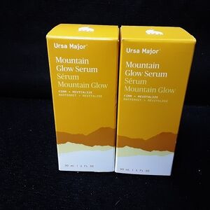 2 New Ursa Major Mountain Glow Serums -
